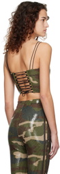 adidas x IVY PARK Green Sequin Tank Top