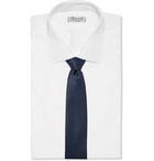 BRIONI - 8cm Silk-Jacquard Tie - Blue