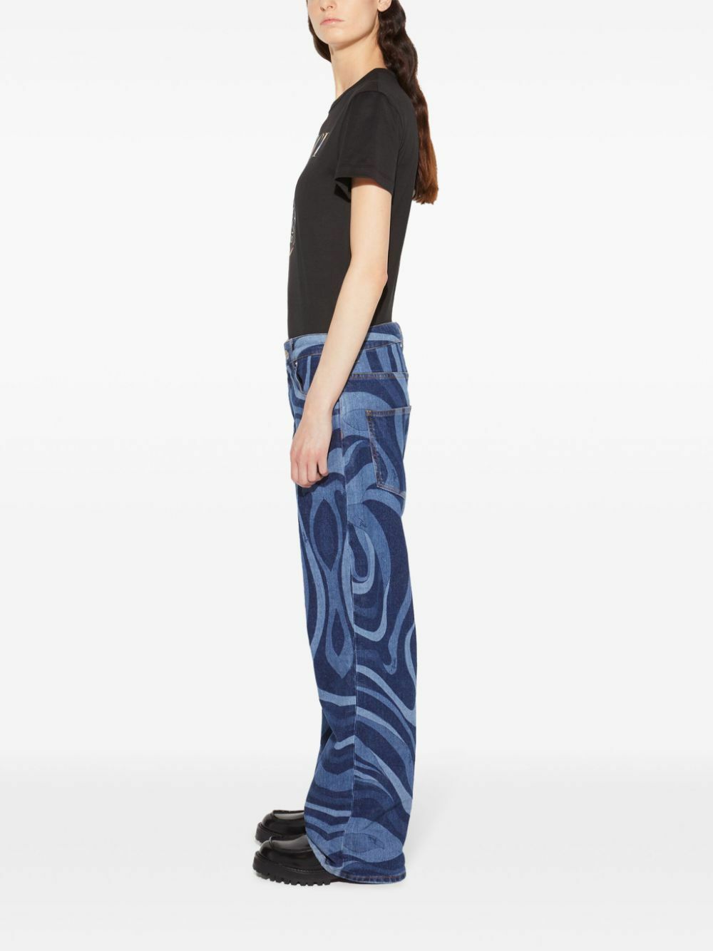 PUCCI Logo-Print Cotton T-Shirt