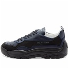 Valentino Men's Gumboy Sneakers in Black/Marine