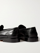VINNY'S - Townee Leather Penny Loafers - Black - 41