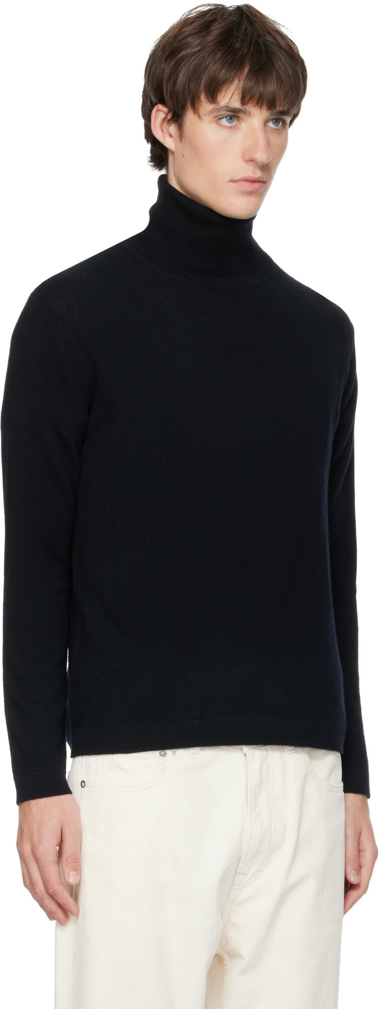 LISA YANG Black Aksel Turtleneck