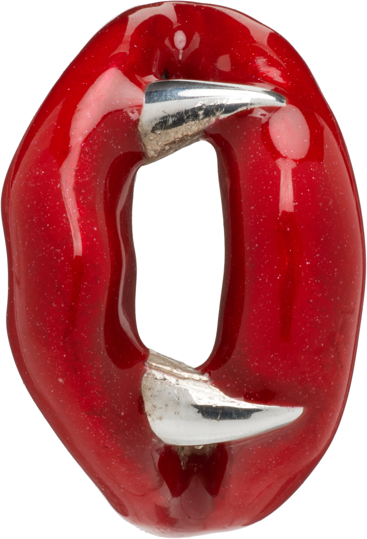 YOHJI YAMAMOTO Vampire Pierce Rouge Single Earring