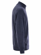 Fedeli Favonio - Superfine Wool Half-zip Sweater