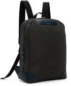 Paul Smith Grey Signature Stripe Travel Backpack