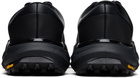 Comme des Garçons Homme Black Synthetic Leather Low Top Sneakers
