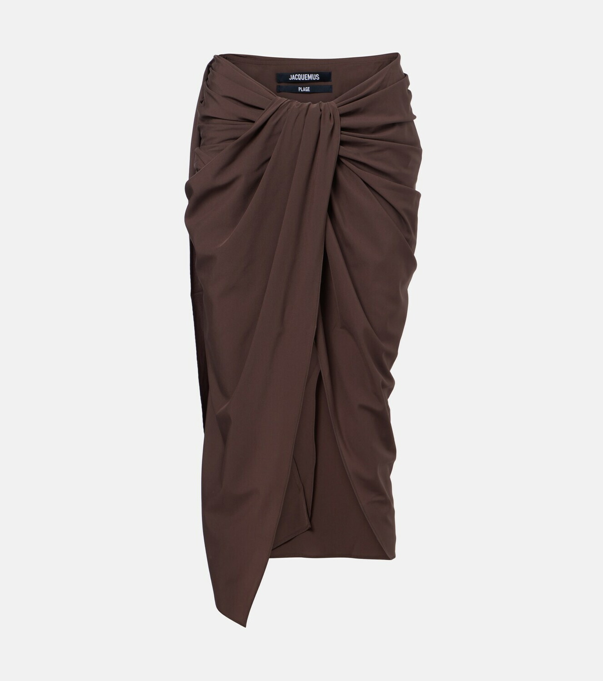 Jacquemus Paréo draped beach cover-up