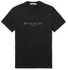 Givenchy - Slim-Fit Logo-Print Cotton-Jersey T-shirt - Black