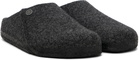Birkenstock Gray Regular Zermatt Felt Loafers