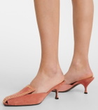 Herbert Levine Bright Idea 70 embellished suede mules