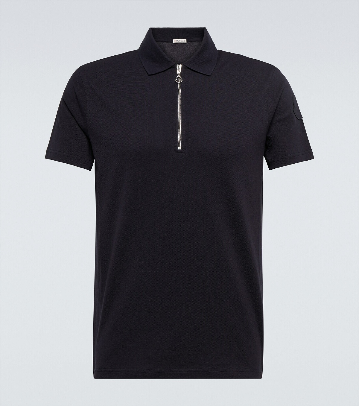 Moncler - Cotton-blend polo shirt Moncler