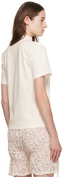 Yuhan Wang White Fluffy Friend T-Shirt