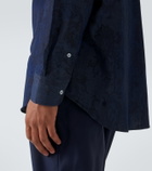 Etro Paisley denim shirt