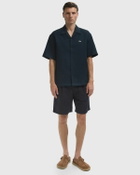 Norse Projects Benn Cotton Linen Shorts Blue Mens Cargo Short