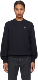 Bally Navy Adrien Brody Edition Embroidered-Logo Sweatshirt