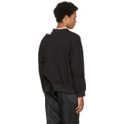 Vejas Black Seasonal Interlocking Sweatshirt