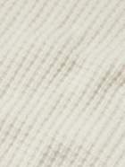 Kingsman - Cliveden Waffle-Knit Wool Rollneck Sweater - Neutrals