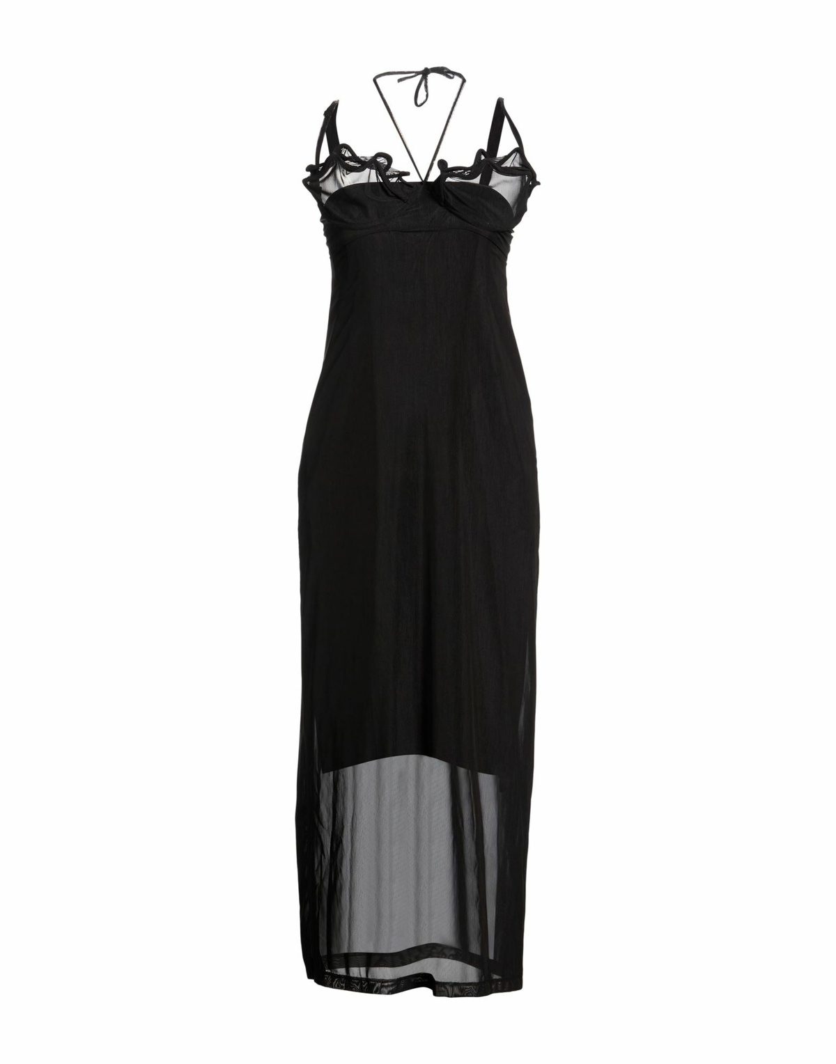 Y/project Womens Midi dress in Black