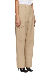 Givenchy Beige Cocoon Utility Trousers