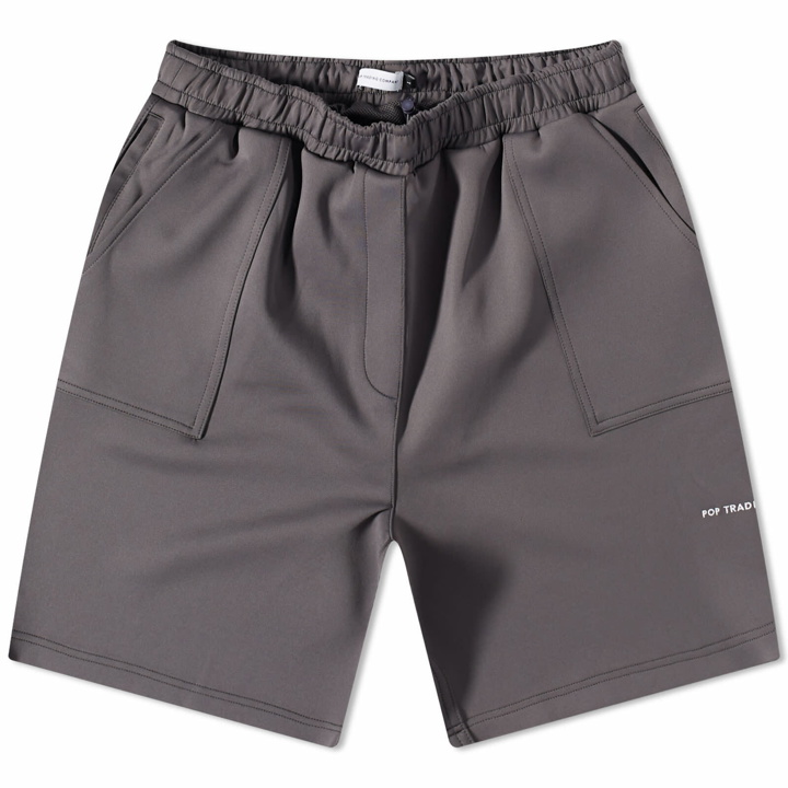 Photo: Pop Trading Company Men's Sport Shorts in Anthracite
