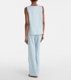 Asceno Aurelia linen wide-leg pants