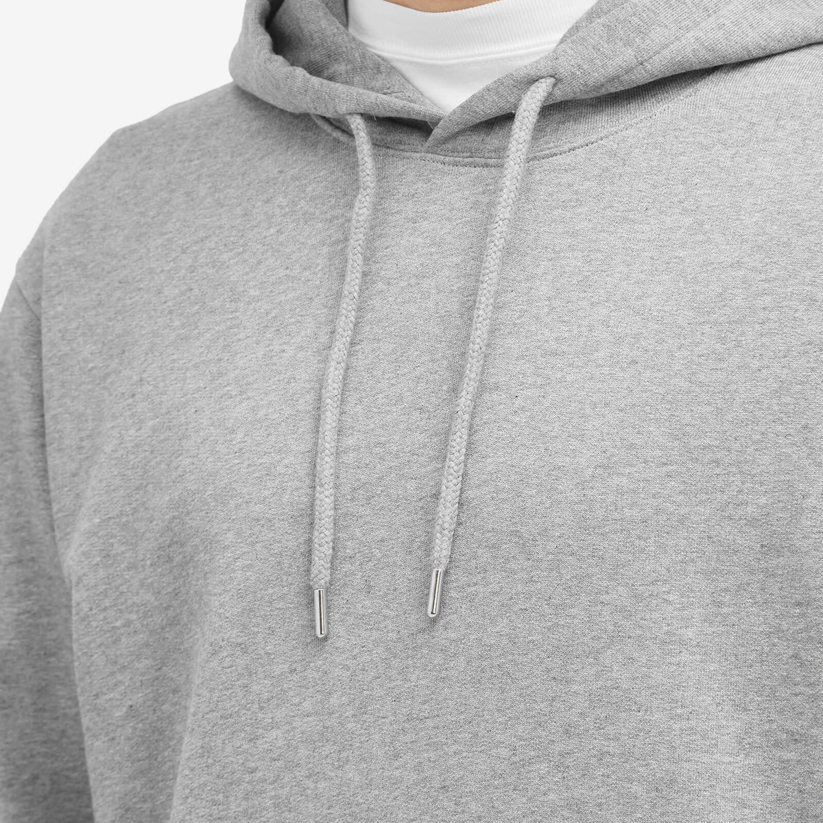 Norse Projects Men's Standard Hoodie in Grey Melange