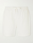Kardo - Olbia Straight-Leg Cotton Drawstring Shorts - Neutrals