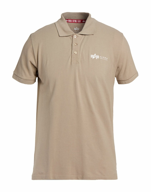 Photo: Alpha Industries Mens Polo shirt Taupe
