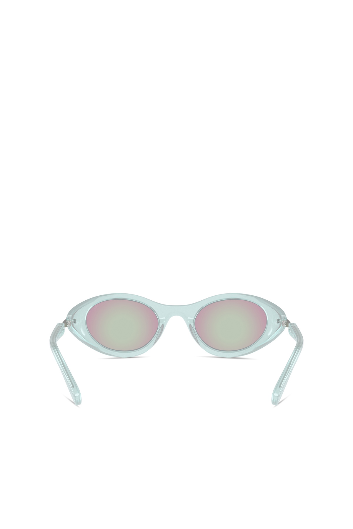 Diesel Wrap-around shape sunglasses - Sunglasses - Unisex - Blue