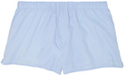 CDLP Blue Elasticized Boxers