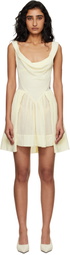 Vivienne Westwood Yellow Sunday Minidress