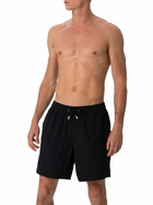 MC2 Saint Barth Black Classic Stretch Comfort Swim Shorts