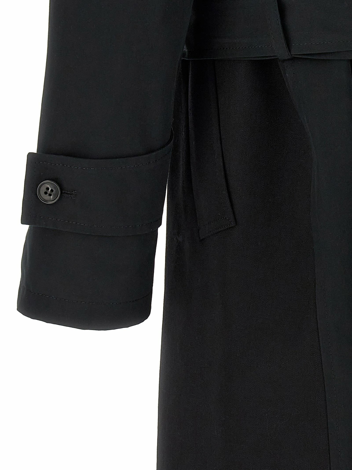MM6 Maison Margiela Wool Trench Coat