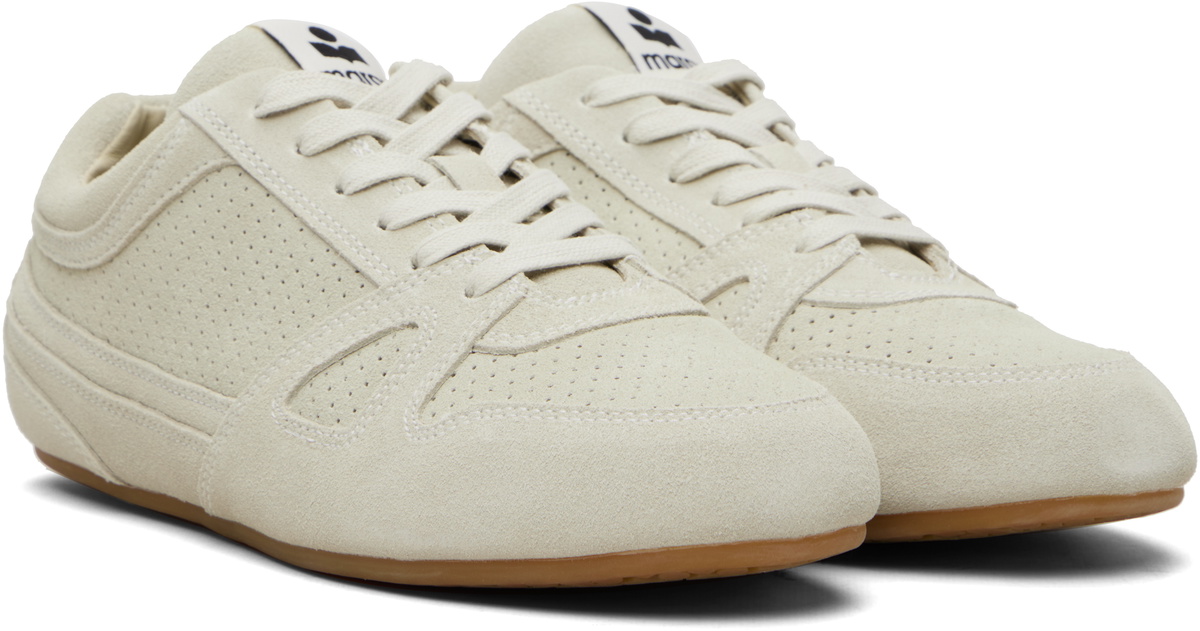 Isabel Marant Beige Senny Low Sneakers