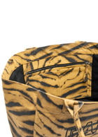 Ganni Zebra Print Xxl Shopper Canvas Tote bag - Multicoloured - One Size