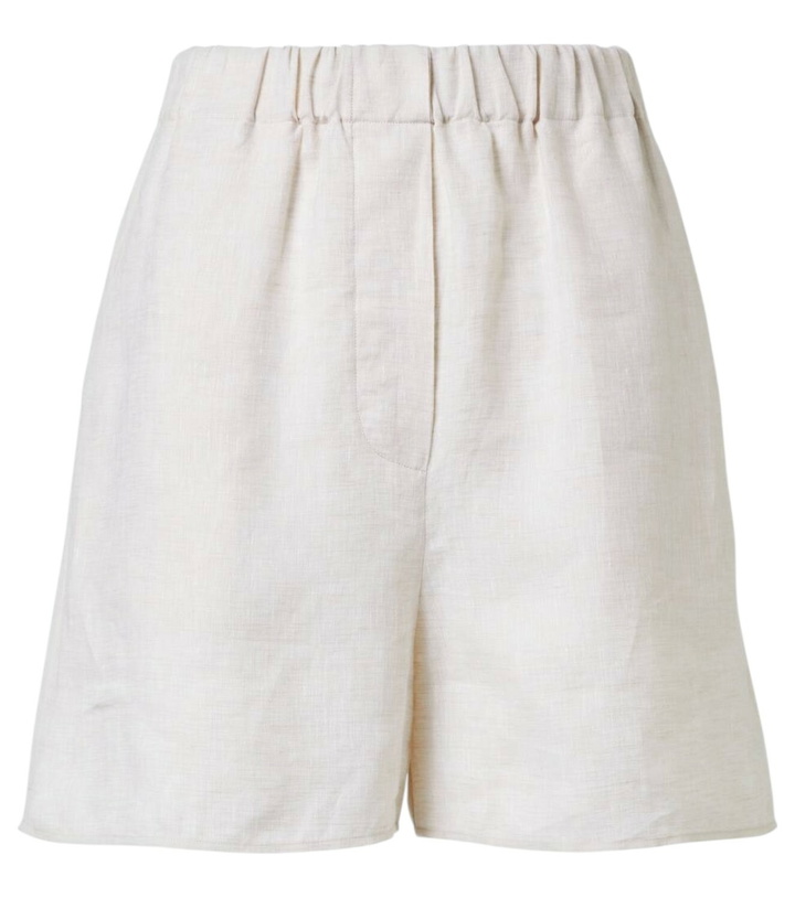 Photo: Loro Piana Angelo linen Bermuda shorts