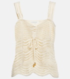 Zimmermann Devi crochet cotton top