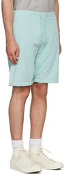 A.P.C. Blue Cotton Shorts