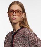 Gucci - Aviator glasses