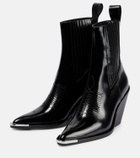 Paco Rabanne Leather ankle boots