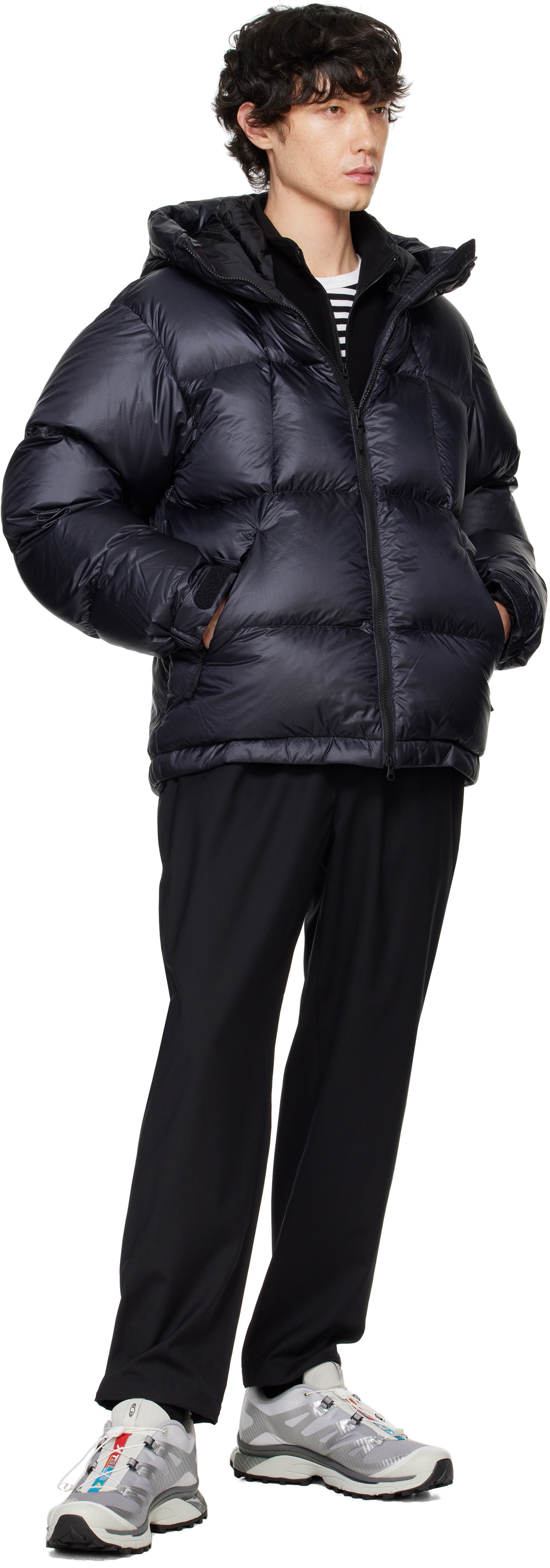 ジャケット・アウター GOLDWIN PERTEX quantum down jacket Goldwin Gray Pertex Quantum Down Jacket Goldwin