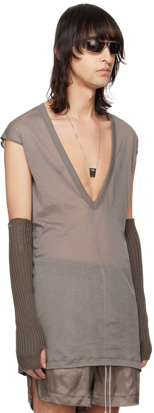 Rick Owens Gray Dylan T-Shirt Rick Owens
