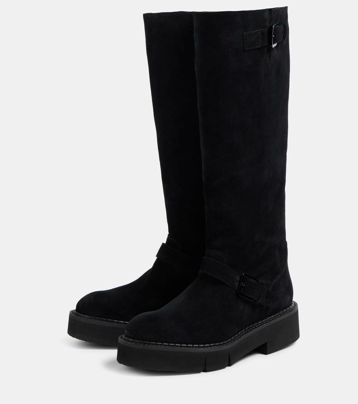 Clergerie Colby suede knee-high boots