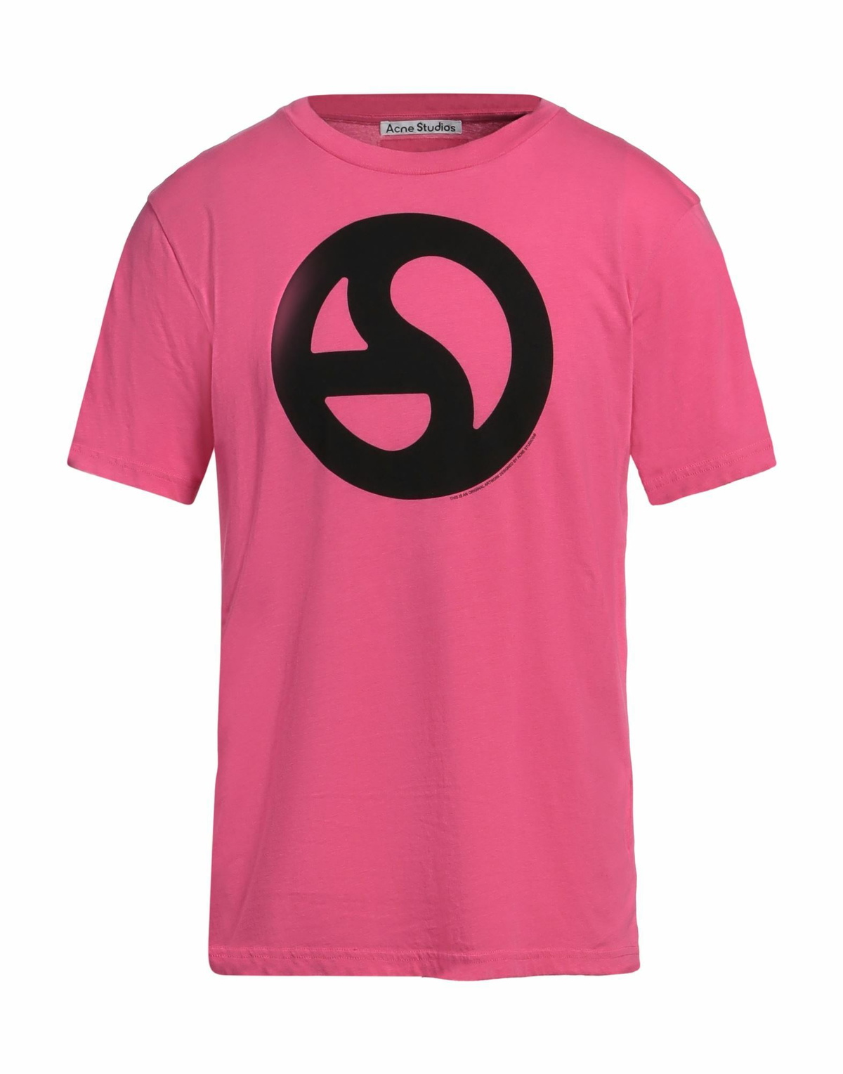 Acne Studios Mens T-shirt Fuchsia