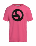Acne Studios Mens T-shirt Fuchsia