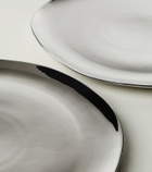 Bitossi Set of 4 porcelain dinner plates