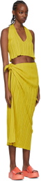 Marco Rambaldi SSENSE Exclusive Yellow Viscose Cover-Up Set