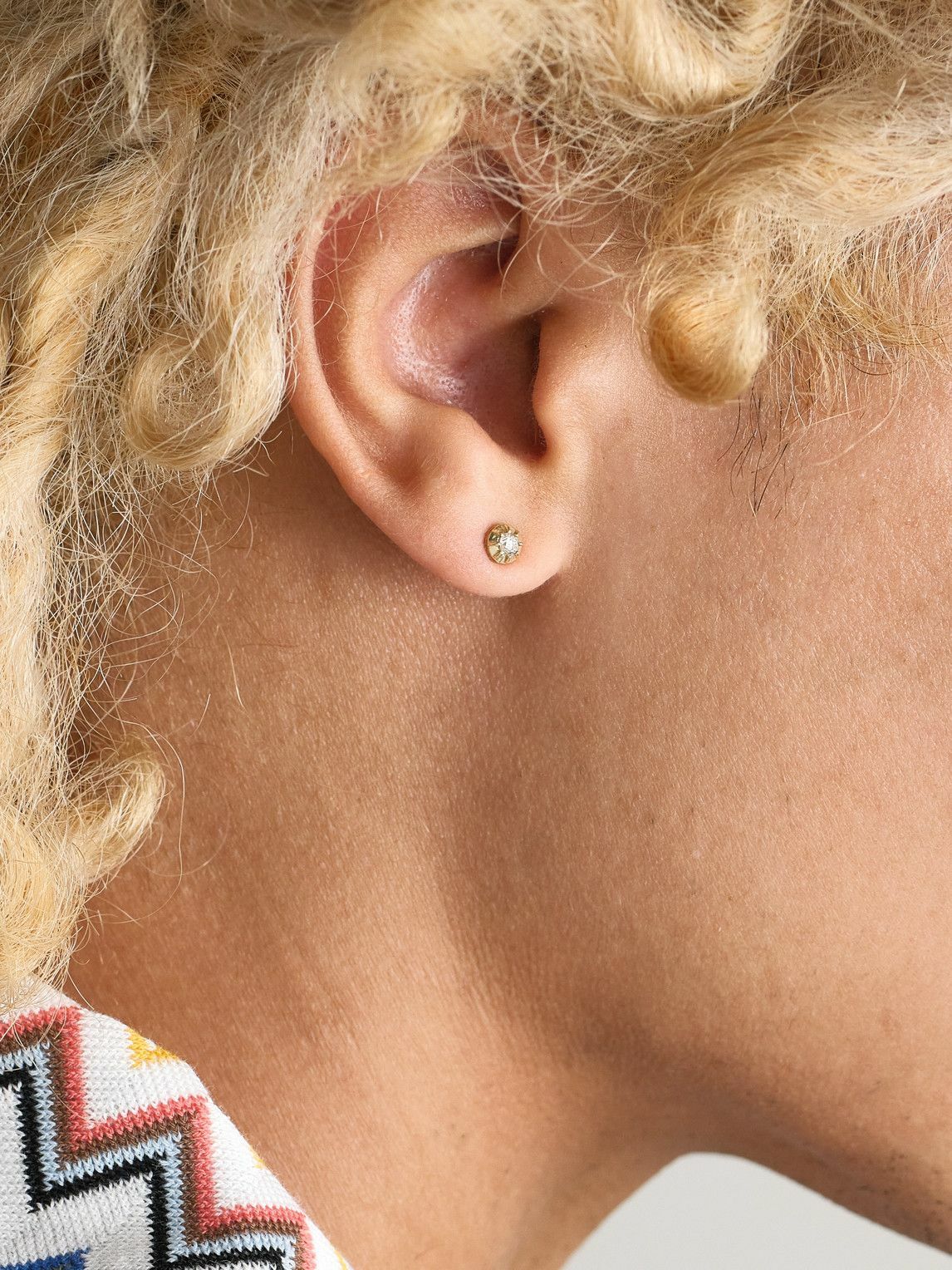 Jacquie Aiche - Sophia 14-Karat Gold Diamond Single Earring