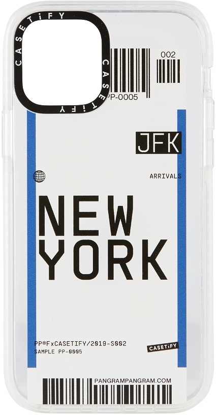 Photo: CASETiFY White New York JFK iPhone 12/12 Pro Impact Case