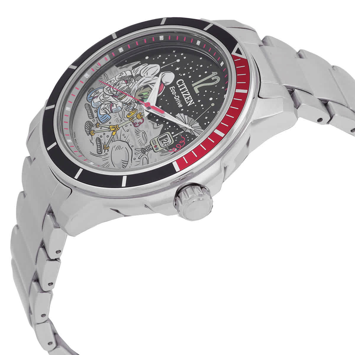 Citizen Mickey Astronaut Eco-Drive Mens Watch AW1709-54W
